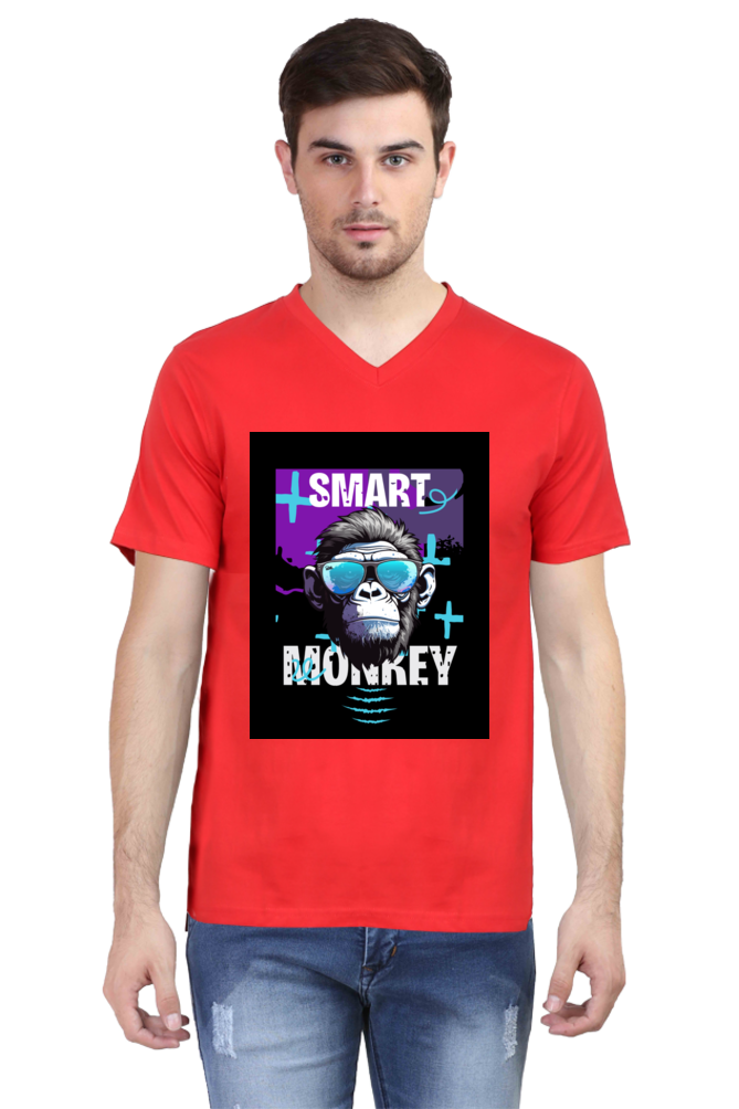 SMART MONKEY - Male Vneck Half Sleeve