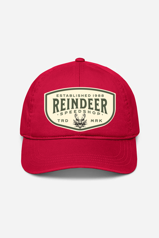 UNISEX BASEBALL CAP - REINDEER LOGO (DTF)