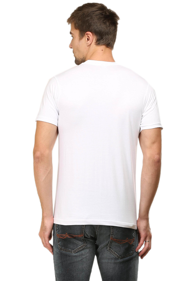 I LOVE JHARKHAND - MALE V NECK HALF SLEEVE