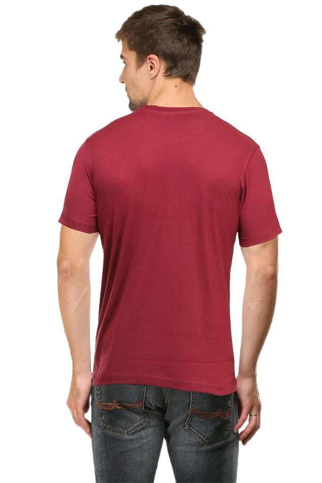 SUPER DADDY - Male Round Neck Half Sleeve Classic