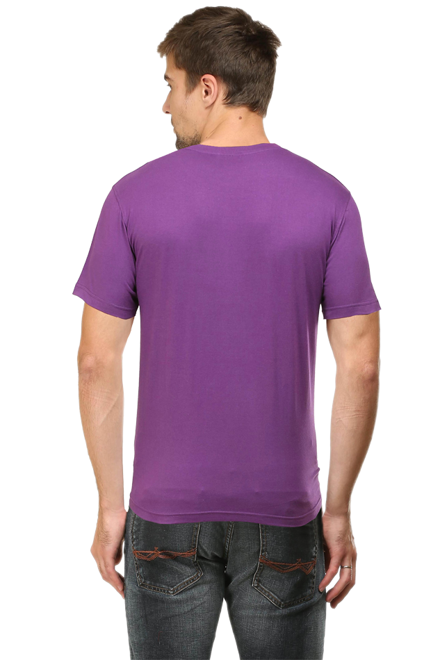 SUPER DADDY - Male Round Neck Half Sleeve Classic