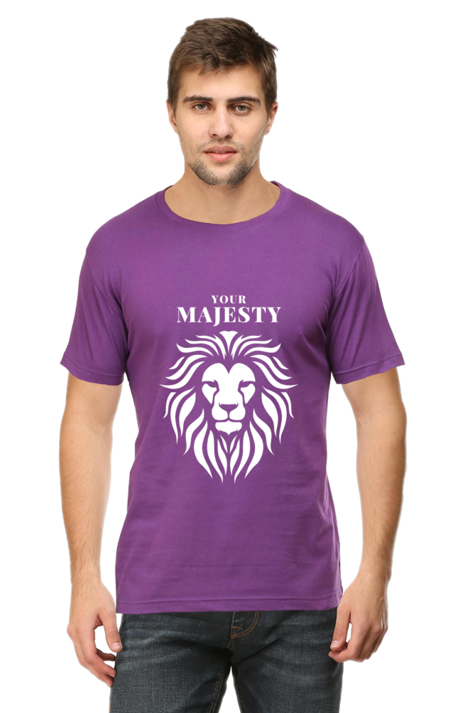 YOUR MAJESTY - Male Round Neck Half Sleeve Classic