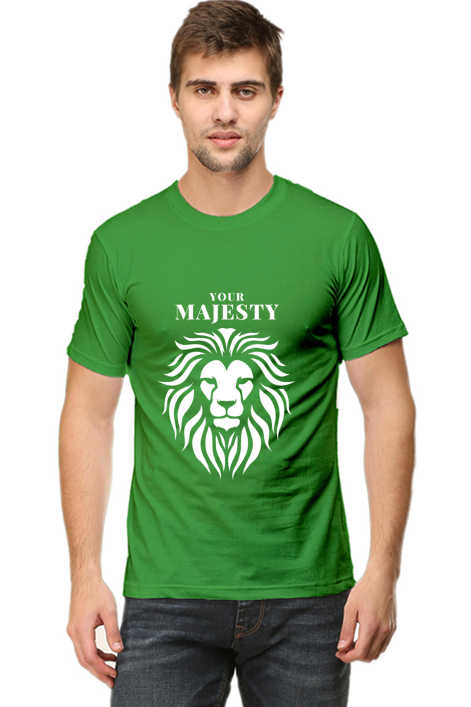 YOUR MAJESTY - Male Round Neck Half Sleeve Classic