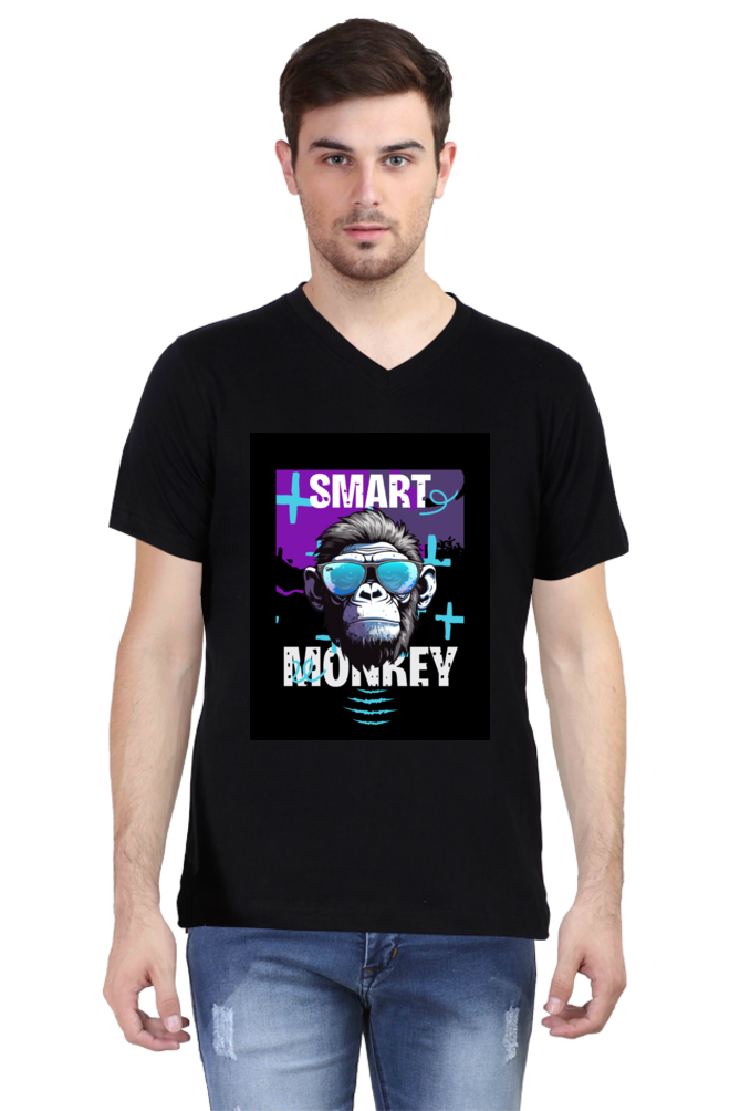 SMART MONKEY - Male Vneck Half Sleeve