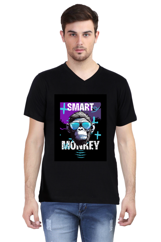 SMART MONKEY - Male Vneck Half Sleeve