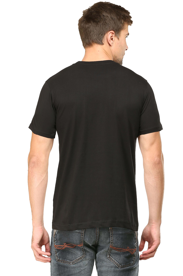 SUPER DADDY - Male Round Neck Half Sleeve Classic