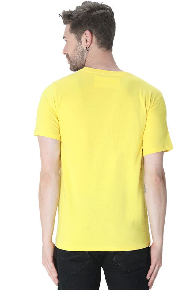 I FEEL PAWSOME - Male Round Neck Half Sleeve Classic