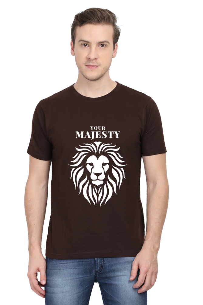 YOUR MAJESTY - Male Round Neck Half Sleeve Classic