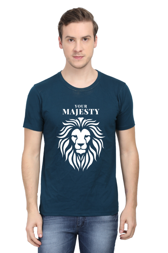 YOUR MAJESTY - Male Round Neck Half Sleeve Classic