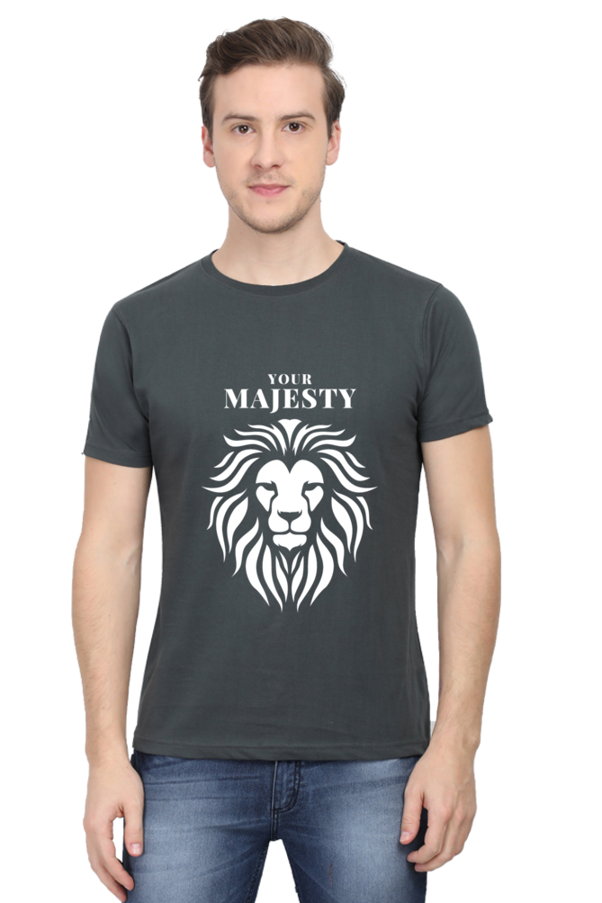 YOUR MAJESTY - Male Round Neck Half Sleeve Classic