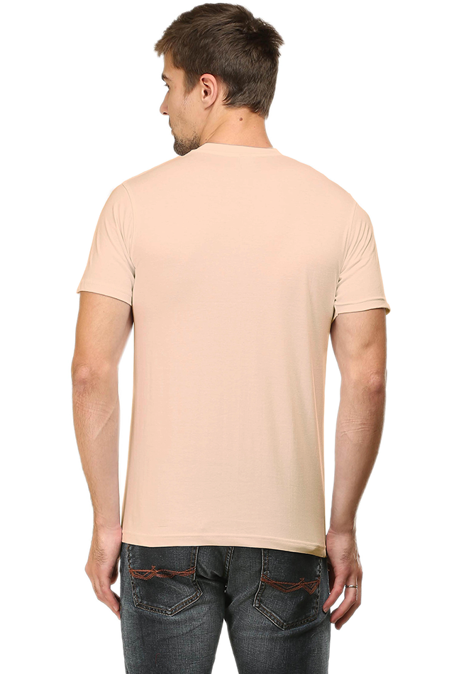 I FEEL PAWSOME - Male Round Neck Half Sleeve Classic