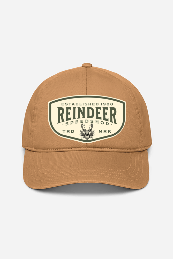 UNISEX BASEBALL CAP - REINDEER LOGO (DTF)