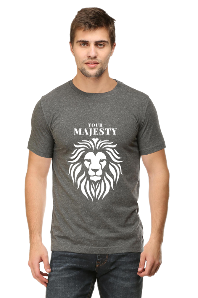 YOUR MAJESTY - Male Round Neck Half Sleeve Classic