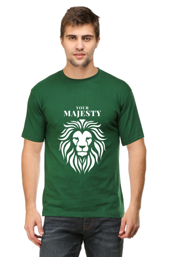 YOUR MAJESTY - Male Round Neck Half Sleeve Classic